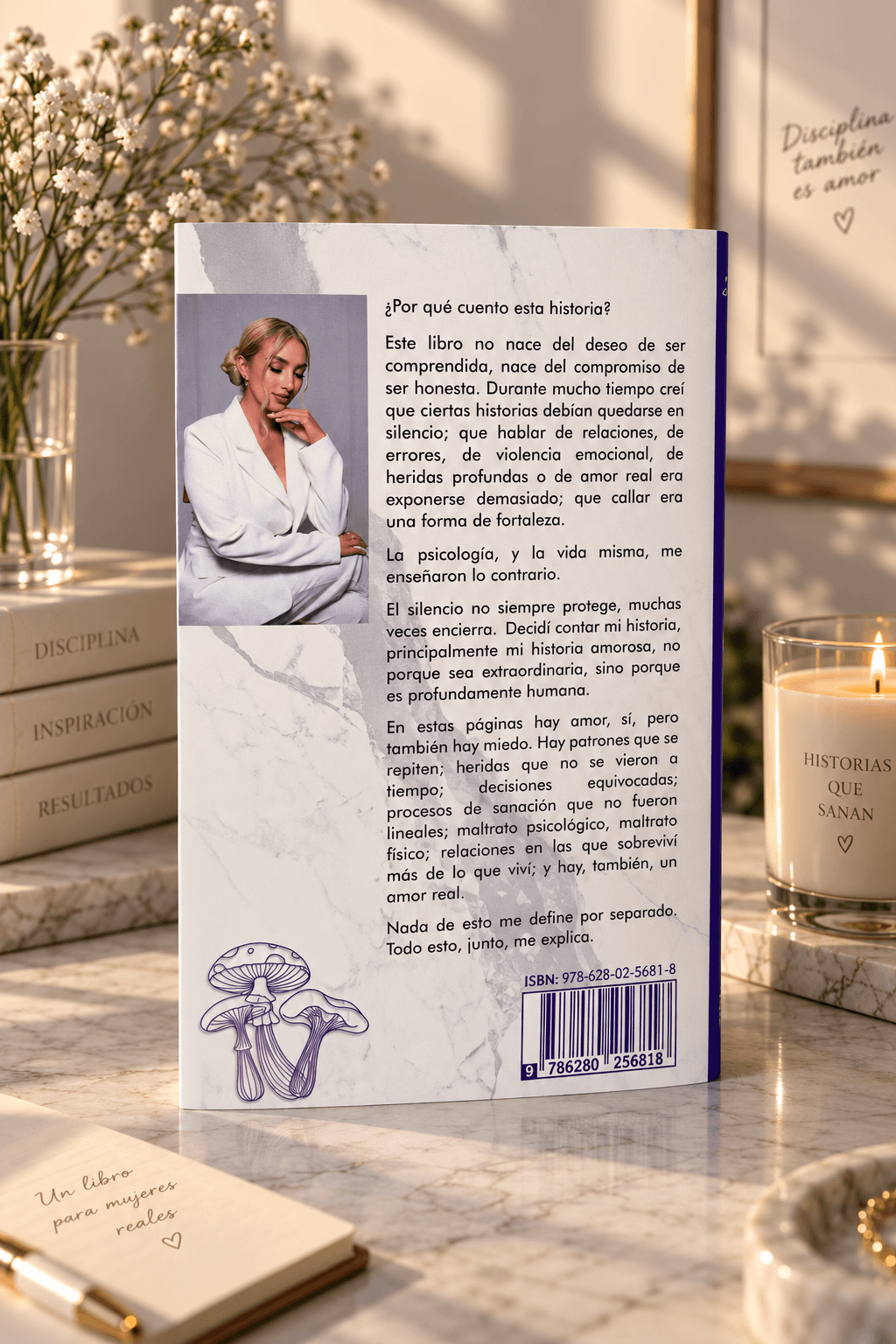 Contraportada del libro La verdad detrás de mi historia